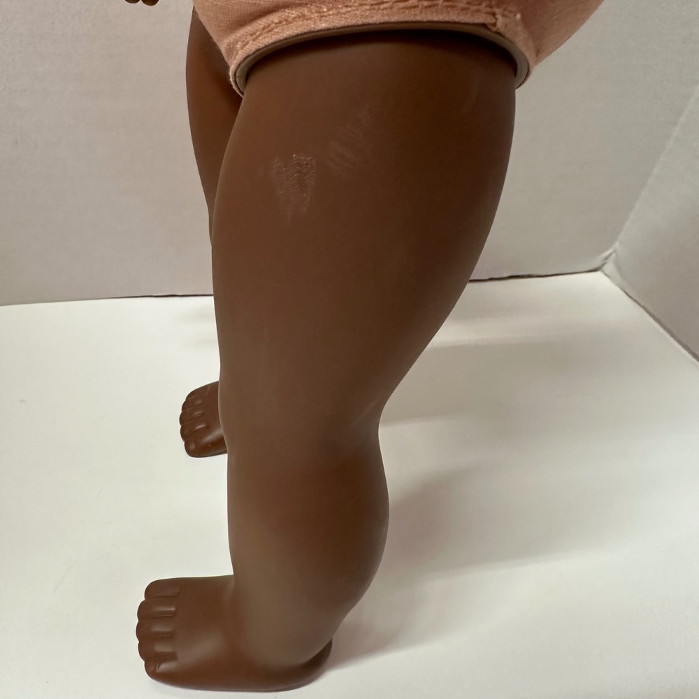American Girl 18" Doll Dark Skin Brown Eyes Curly Hair TLC Nude - Picture 11 of 16